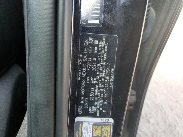 2021 KIA FORTE GT L - 3KPF34AD5ME293417