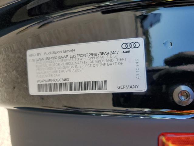 2019 AUDI RS5 - WUAPWAF54KA902463