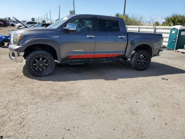 Salvage cars for sale from Copart Miami, FL: 2012 Toyota Tundra Crewmax SR5