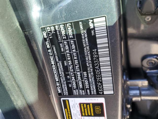 4JGDF2EE0EA337894 Mercedes-Benz Gl 350 Bluetec