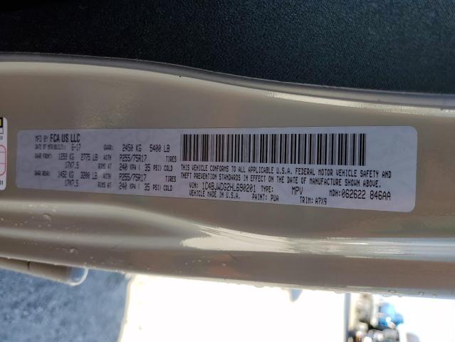 1C4BJWDG2HL690201 Jeep Wrangler Unlimited Sport