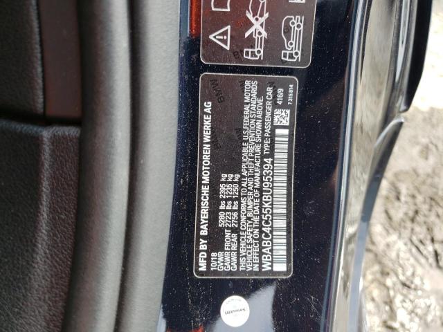 2019 BMW M850XI - WBABC4C55KBU95394