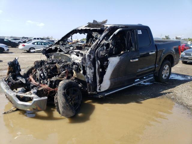 Salvage cars for sale from Copart San Diego, CA: 2022 Ford F150 Supercrew
