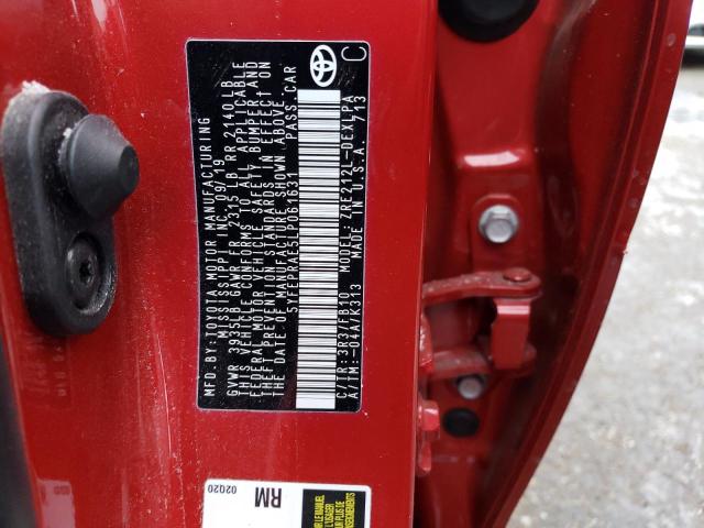 5YFEPRAE5LP061631 Toyota COROLLA LE