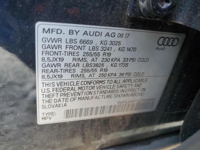 VIN WA1LAAF70JD004655 2018 Audi Q7, Premium Plus no.12