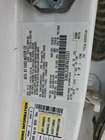 3LN6L2LU8FR623351 Lincoln MKZ HYBRID