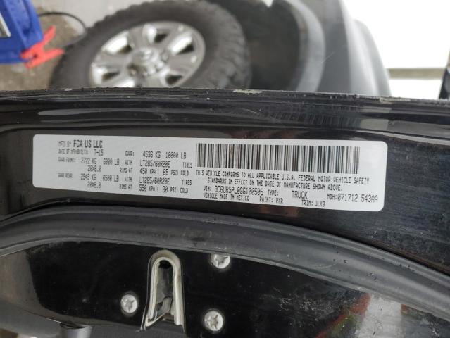 2016 RAM 2500 LONGH - 3C6UR5PL0GG100505