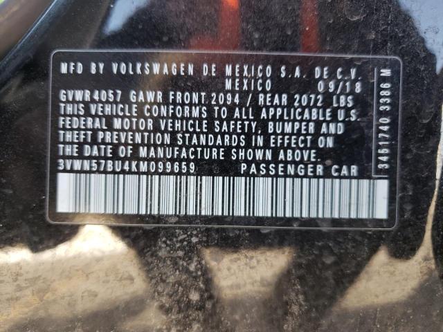 2019 VOLKSWAGEN JETTA S 3VWN57BU4KM099659