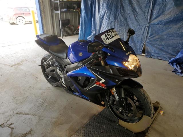Salvage cars for sale from Copart Ellwood City, PA: 2007 Suzuki GSX-R600