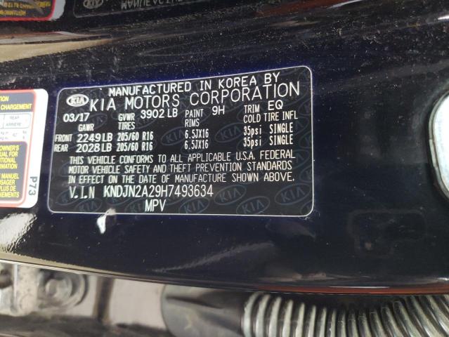 KNDJN2A29H7493634 KIA Soul