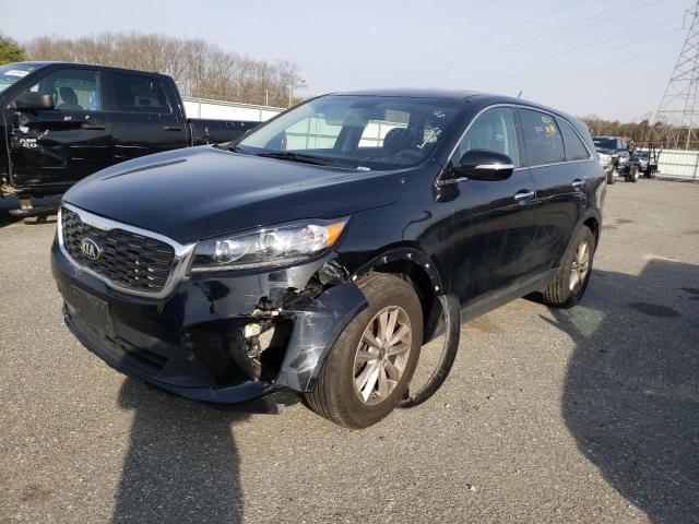 Salvage cars for sale from Copart Glassboro, NJ: 2019 KIA Sorento L