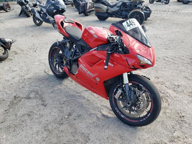 Salvage cars for sale from Copart West Palm Beach, FL: 2010 Ducati 1198 Base / S