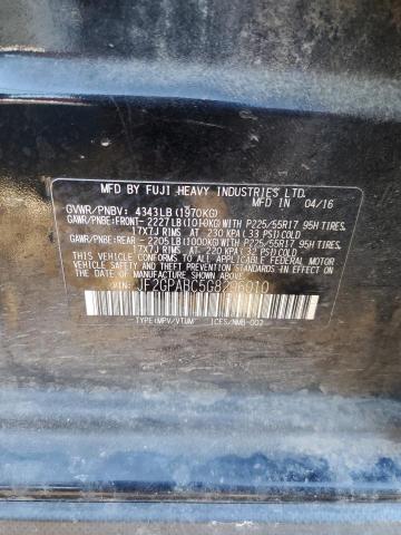 JF2GPABC5G8296010 Subaru Crosstrek Premium