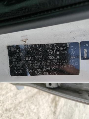 KNAFK5A84H5673150 KIA Forte
