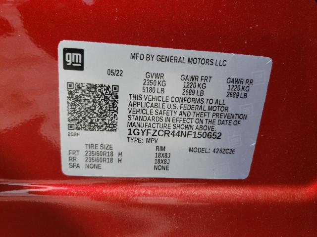 2022 CADILLAC XT4 PREMIU - 1GYFZCR44NF150652