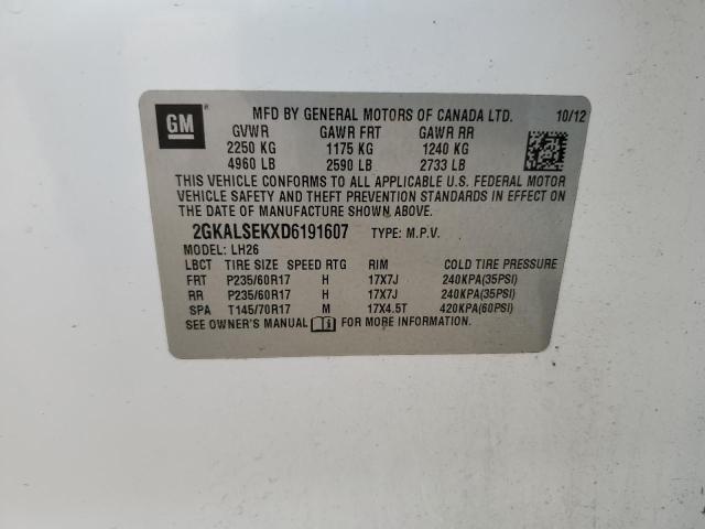 2GKALSEKXD6191607 GMC Terrain Sle