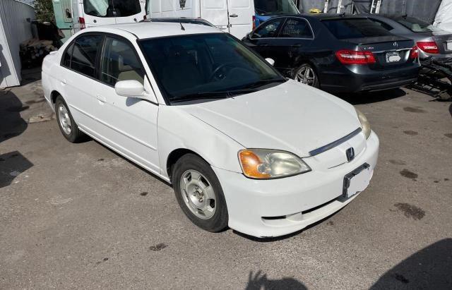 Salvage cars for sale from Copart San Diego, CA: 2003 Honda Civic Hybrid