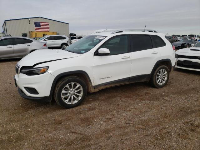 Salvage cars for sale from Copart Amarillo, TX: 2021 Jeep Cherokee Latitude
