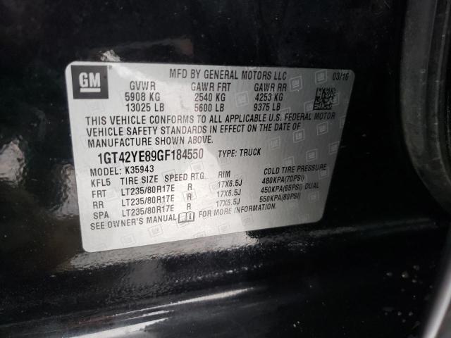 2016 GMC SIERRA K35 - 1GT42YE89GF184550