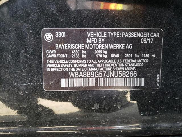 WBA8B9G57JNU58266 BMW 330 I