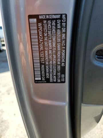 WP0AK2A76NL132157 Porsche Panamera 4s E-hybrid