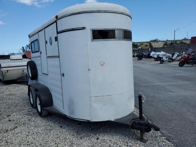 Salvage cars for sale from Copart Opa Locka, FL: 2000 Horse Horse Trailer
