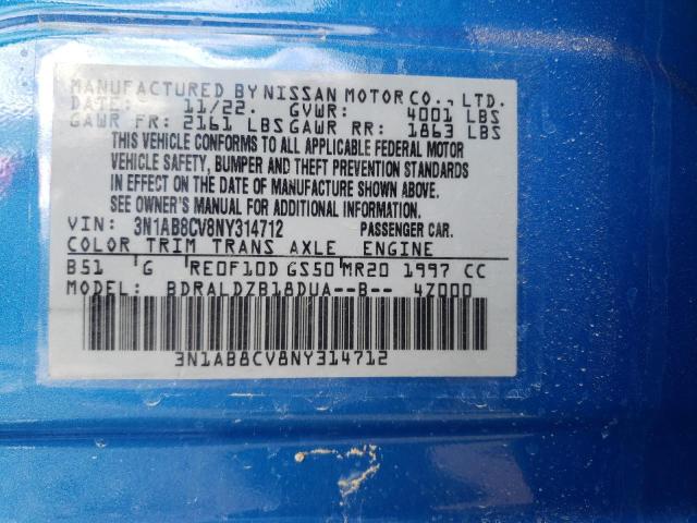2022 NISSAN SENTRA SV - 3N1AB8CV8NY314712