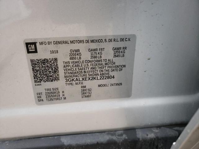 3GKALXEX2KL222804 GMC Terrain Denali