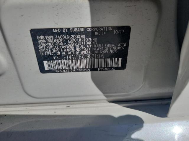 JF1VA1F6XJ9821405 Subaru Wrx Limited