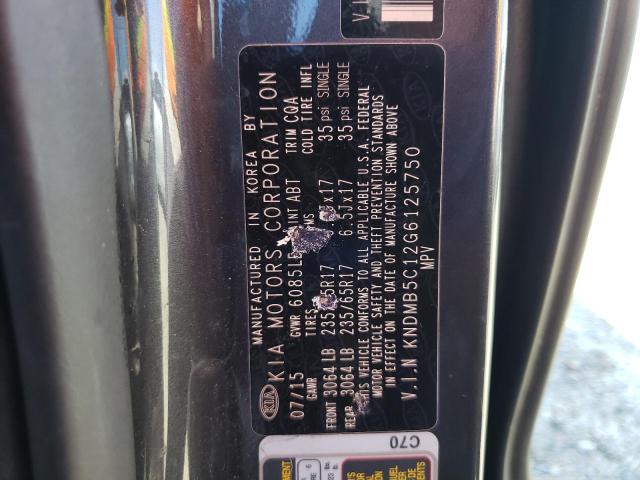 KNDMB5C12G6125750 KIA SEDONA LX