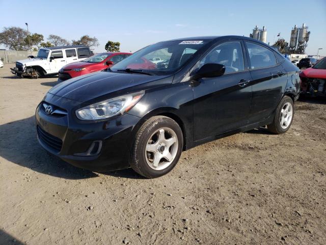 Hyundai Accent salvage cars for sale: 2013 Hyundai Accent GLS