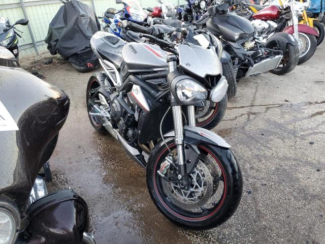 Triumph salvage cars for sale: 2018 Triumph Street Triple RS