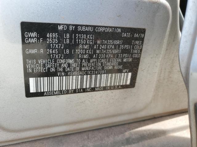 4S4BSABC1K3347091 Subaru Outback 2.5i