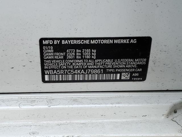 2019 BMW 330XI - WBA5R7C54KAJ79861