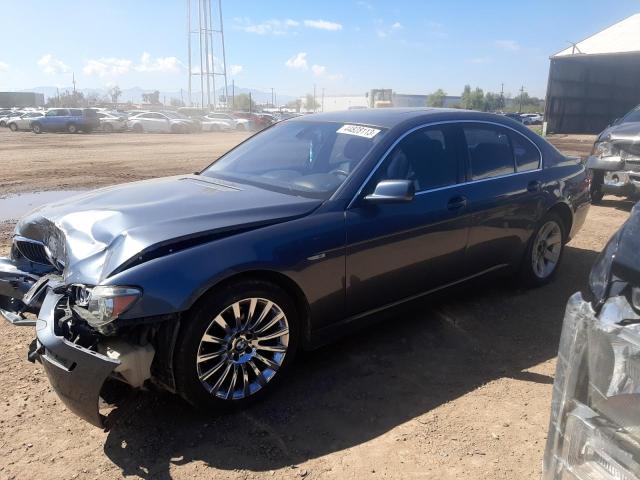 BMW salvage cars for sale: 2006 BMW 750 I