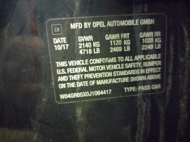 2018 BUICK REGAL ESSE - W04GR6SX0J1064417