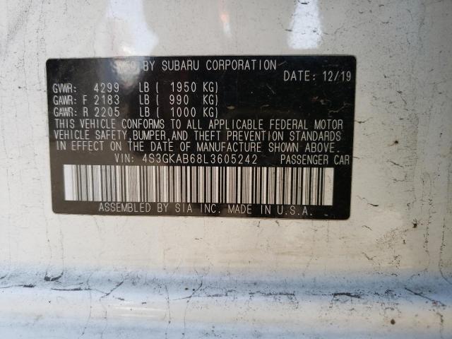 4S3GKAB68L3605242 Subaru IMPREZA
