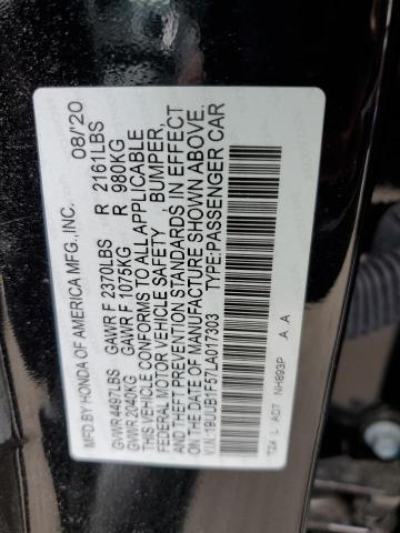 2020 ACURA TLX TECHNO - 19UUB1F57LA017303