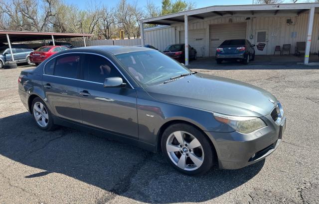 Salvage cars for sale from Copart Oklahoma City, OK: 2007 BMW 525 XI