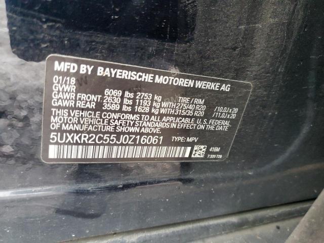 2018 BMW X5 SDRIVE3 - 5UXKR2C55J0Z16061