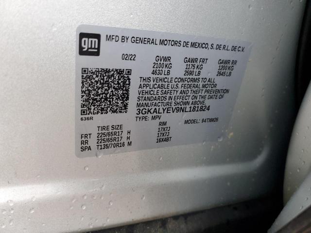 2022 GMC TERRAIN AT 3GKALYEV9NL181824
