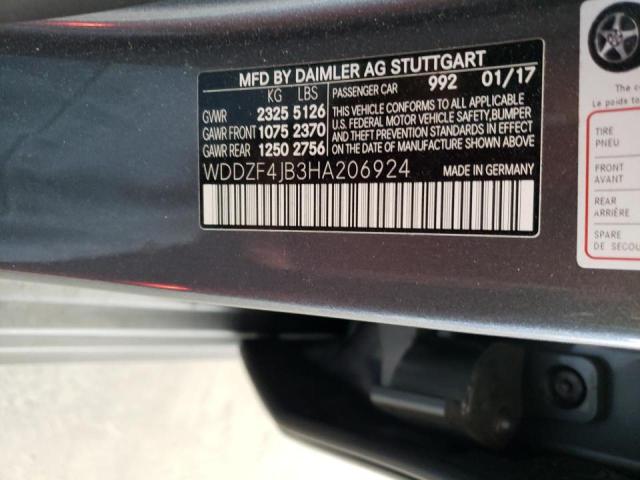 2017 MERCEDES-BENZ E 300 - WDDZF4JB3HA206924