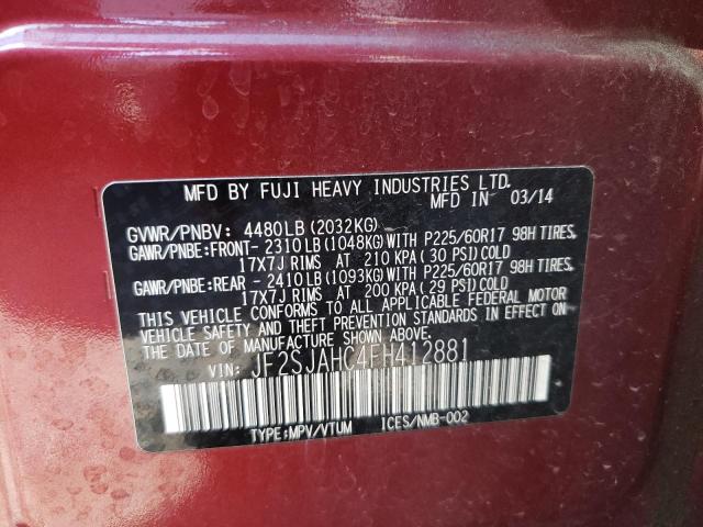 JF2SJAHC4FH412881 Subaru Forester 2.5i Limited