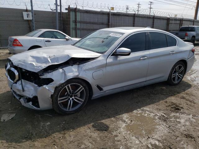 BMW 5 Series salvage cars for sale: 2021 BMW 530E