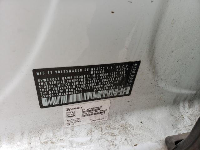 2020 VOLKSWAGEN GOLF - 3VWG57AU7LM008671
