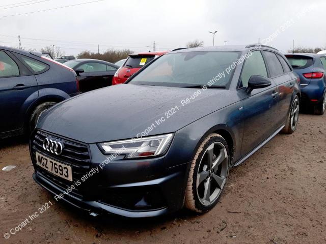 2019 AUDI A4 S LINE for sale at Copart BRISTOL