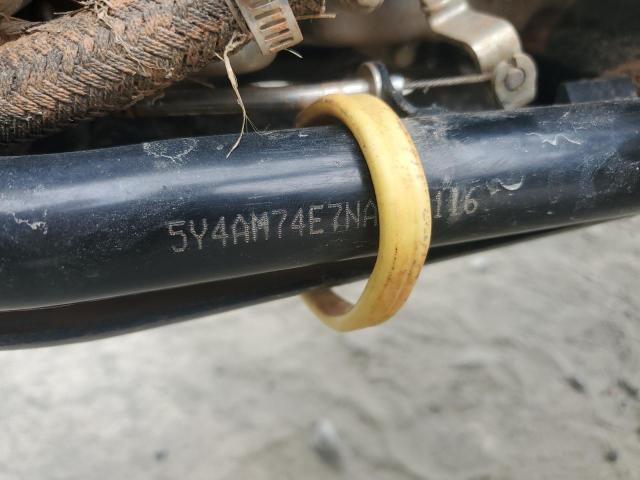 2022 YAMAHA YFM700 R 5Y4AM74E7NA101116
