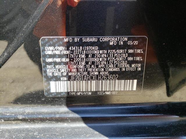 JF2GTAPCXLH263602 Subaru Crosstrek Premium