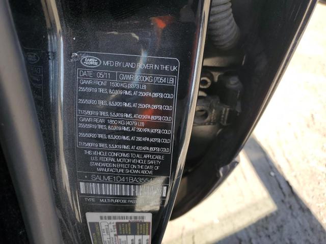 SALME1D41BA355478 Land Rover Range Rover Hse