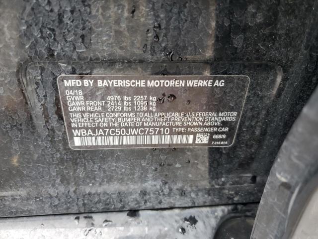 WBAJA7C50JWC75710 BMW 530 XI
